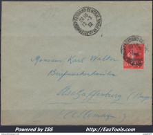 FRANCE N° 277 SEUL SUR LETTRE POUR ASCHAFFENBURG DE CLERMONT FERRAND DU 12/03/1932 - Covers & Documents