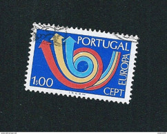 N° 1179 Europa- Code Postal 1.00 Timbre Portugal 1973 Oblitéré - Oblitérés