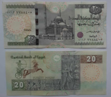 Egypt 20 Pounds 2022 UNC - Egypt