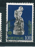 N° 1211 Sculpture - L'Exilé Par Soares Dos Reis   Timbre Portugal Oblitéré 1974 - Oblitérés
