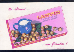 Chocolat Lanvin. Un Aliment... Une Friandise - Kakao & Schokolade