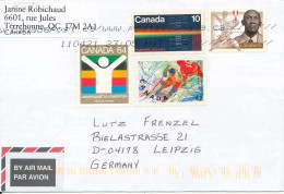 Canada Cover Sent To Germany 21-4-2011 Topic Stamps - Brieven En Documenten