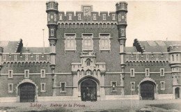 BELGIQUE - Liège - Entrée De La Prison - Carte Postale Ancienne - Liege