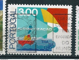 N° 1303b La Mer  Timbre Portugal 1976 Oblitéré - Oblitérés