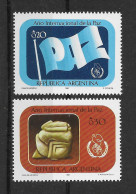 Argentinien 1987 Jahr Des Friedens Mi.Nr. 1859/60 Kpl. Satz ** - Ongebruikt