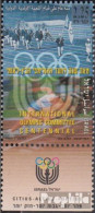 Israel 1303 Mit Tab (kompl.Ausg.) Postfrisch 1994 100 Jahre IOC - Unused Stamps (with Tabs)