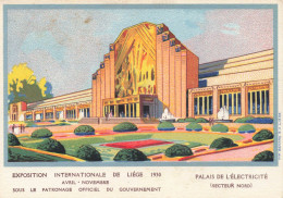 BELGIQUE - Liège - Palais De L'électricité - Colorisé - Carte Postale Ancienne - Liege