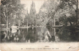 FRANCE - Bordeaux - Jardin Botanique - Carte Postale Ancienne - Bordeaux