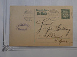 DD14 BAYERN ALLEMAGNE  BELLE CARTE  ENTIER  1916   MUNCHEN A  SOHLAND  ++AFF. INTERESSANT+++ - Postal  Stationery