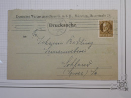 DD14 BAYERN ALLEMAGNE  BELLE CARTE  1916   MUNCHEN A   SOHLAND  ++AFF. INTERESSANT+++ - Postal  Stationery