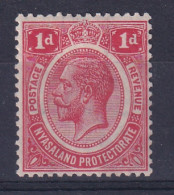 Nyasaland: 1921/33   KGV     SG101    1d     MH - Nyassaland (1907-1953)