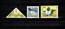 Niger-.2005  Year Set- 3 Issues( 3 St/) MNH** - Niger (1960-...)