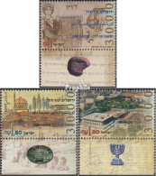 Israel 1342I-1344I Mit Tab (kompl.Ausg.) Postfrisch 1995 3000 Jahre Jerusalem - Unused Stamps (with Tabs)