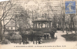 Boulogne Sur Seine * Le Kiosque à Musique Et Les Jardins De La Mairie - Boulogne Billancourt