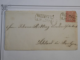 DD14 CONF. DU NORD   ALLEMAGNE  BELLE LETTRE 1868   DRESDEN   A   SOHLAND  +TEXTE +AFF. INTERESSANT+++ - Cartas & Documentos