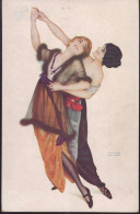 * Danseuses De Montmartre Sign. Raphael Kirchner - Kirchner, Raphael