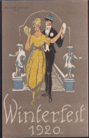 Gest. Winterfest 1920 Sign. Walther Annert - Otros & Sin Clasificación