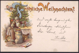 Gest. Weihnachten Weihnachtsmann 1897 - Sonstige & Ohne Zuordnung