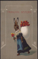 * Ostern Hase Ei Prägekarte - Ostern