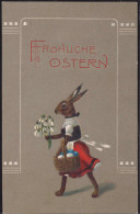 * Ostern Hase Ei Prägekarte - Ostern