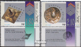 Israel 1444-1445 Mit Tab (kompl.Ausg.) Postfrisch 1997 Chanukka - Unused Stamps (with Tabs)