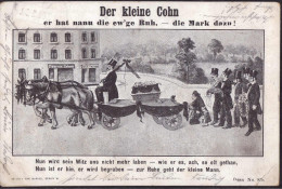 Gest. Der Kleine Cohn Hat Ewge Ruh 1902, EK 1,2 Cm, Min. Best. - Judaisme
