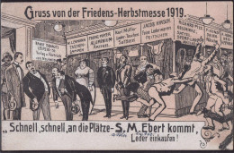 * Leipzig Friedensmesse 1919 - Expositions