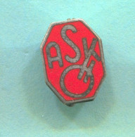 Football Soccer Futbol Calcio - ASK Austria, Vintage Pin Badge Abzeichen, Enamel - Calcio