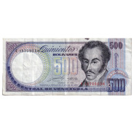 Billet, Venezuela, 500 Bolivares, 1989, 1989-03-16, KM:67c, TB - Venezuela