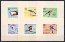 Olympische Spelen 1976 , Madagascar  -  Reeks Deluxe Postfris - Winter 1976: Innsbruck