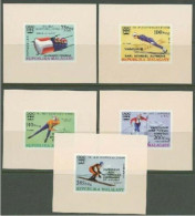 Olympische Spelen 1976 , Madagascar  -  Reeks Deluxe Postfris - Inverno1976: Innsbruck