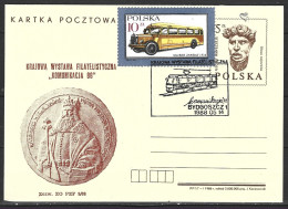 POLOGNE. Carte Commémorative De 1988.Tramway De Bydgoszcz. - Strassenbahnen