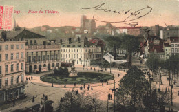 BELGIQUE - Liège - Place Du Théâtre - Colorisé - Carte Postale Ancienne - Luik