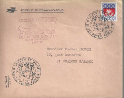 Lettre En Provenance Du Musée Postal - La Poste En 1914-1918 - Expositions Philatéliques