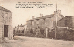 Belleville Sur Vie * Rue Et Maison Historique De Guerre De Vendée - Autres & Non Classés