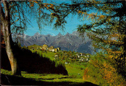 HAUTE-NENDAZ      ( SUISSE )    VUE SUR LES ALPES - Nendaz