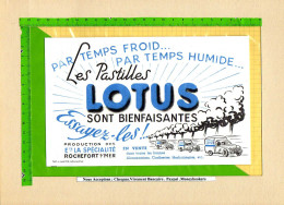 BUVARD & Blotting Paper : Les Pastilles LOTUS  Sont Bienfaisantes Rochefort / Mer - Cake & Candy