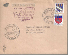 Lettre Du Musée Postal 11-1-1967 - Briefmarkenmessen