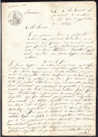 1811 LIEGE - DEMANDE A LA COUR D'APPEL SUR JUGEMENT D'HERITAGE DE 1809 - DEMANDEUR COPPIN  - 10 PAGES - 3 Cachets De 50c - Documentos Históricos