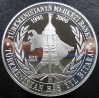 Turkmenistan - 500 Manat 2000 - 5° Neutralità - KM# 20 - Turkmenistán