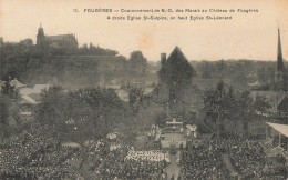 Fougères * Couronnement De Notre Dame Des Marais Au Château * Cérémonie Fête Religieuse - Fougeres