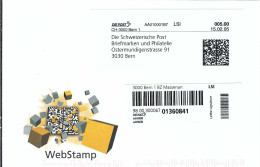 SUISSE Ca.2005:  LSC Ill. "WebStamp" - Francobolli Da Distributore