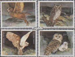 Israel 1056-1059 (kompl.Ausg.) Postfrisch 1987 Vögel Der Bibel - Unused Stamps (without Tabs)