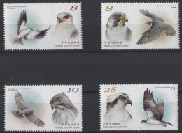 TAIWAN 2020 FAUNA Animals. Birds Of Prey EAGLE OSPREY FALCON HAWK - Fine Set MNH - Nuovi