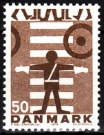 DENMARK 1970 Traffic Safety. Single, MNH - Incidenti E Sicurezza Stradale