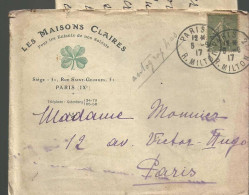 Lettre - Les Maisons Claires Pour Les Enfants De Nos Soldats8/9/17 - Briefe U. Dokumente