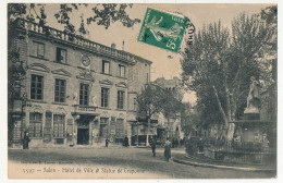 CPA - SALON (B Du R) - Hôtel De Ville Et Statue De Craponne - Salon De Provence