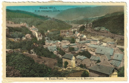 Trois - Ponts -- Panorama Vu Du Belvédère.   (2 Scans) - Trois-Ponts