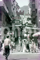 60s STREET SCENE HONG KONG HK CHINA 35mm DIAPOSITIVE TOURISTIC SLIDE Not PHOTO No FOTO NB2759 - Diapositives