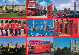 United Kingdom England London Bus Soldier Palace Mailbox - Buckingham Palace